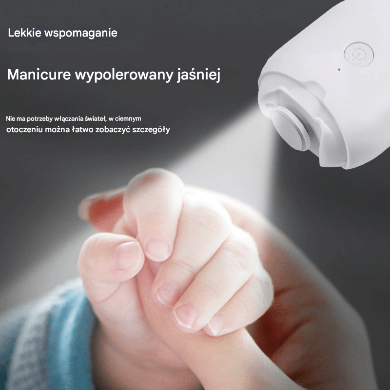 💅 Wyprzedaż! ✨ Automatyczny pilnik do paznokci (1 sztuka) do bezpiecznej i delikatnej pielęgnacji paznokci 👶🔧-4194246