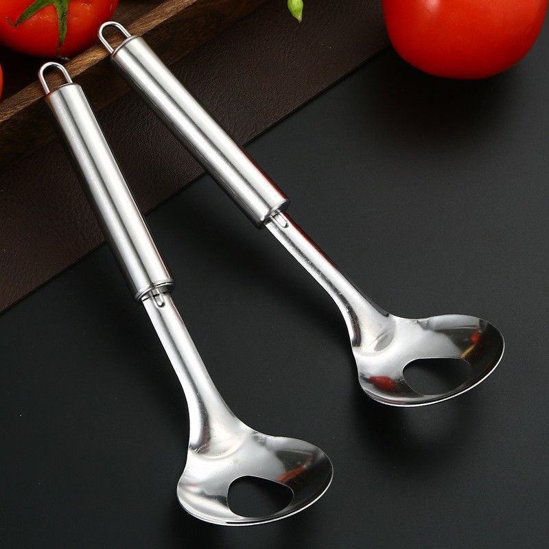 🤤Linguriță din oțel inoxidabil pentru chifteluțe, glisor pentru perisoare și creveți făcute manual
