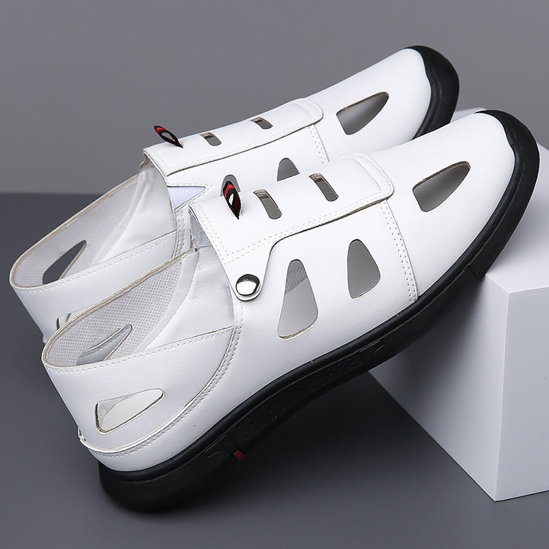 Letnie, modne, oddychające, casualowe buty męskie na miękkiej podeszwie
