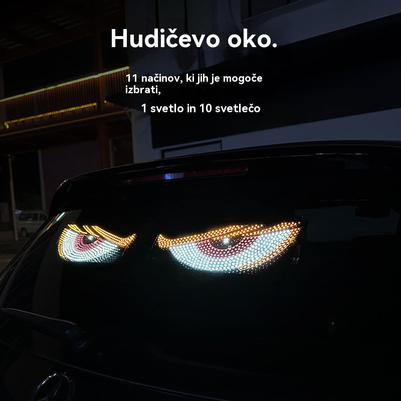 【1 par】💡🎫 Mehak, tanek in prilagodljiv LED zaslon za avtomobile, nastavljiv za domačo uporabo.