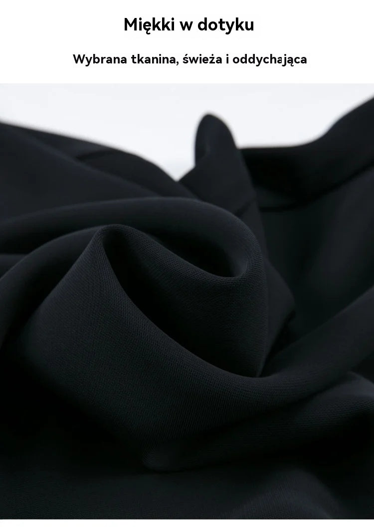 💖【M-5XL】Modna, drapowana spódnica damska z szerokimi nogawkami i wysokim stanem-4249264