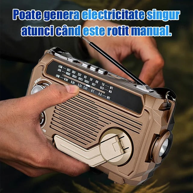 🔥Cumpărați 1 obțineți 1 gratuit🏕️Lanternă radio AM multifuncțională portabilă-4012721