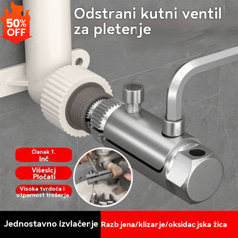 🔥【Kupite 1, dobijte 1 gratis】Alat za vađenje slomljenog navoja za kutnu slavinu, univerzalna slavina-4194316