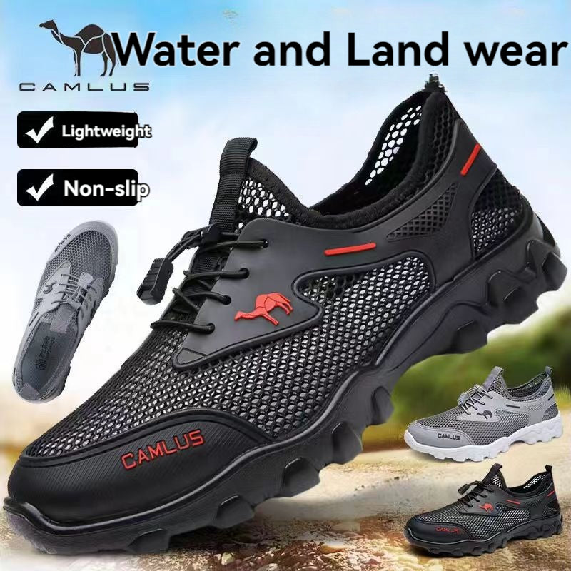 🚩【38-46】2024 nuevos zapatos de senderismo al aire libre zapatillas informales antideslizantes resistentes al desgaste y transpirables