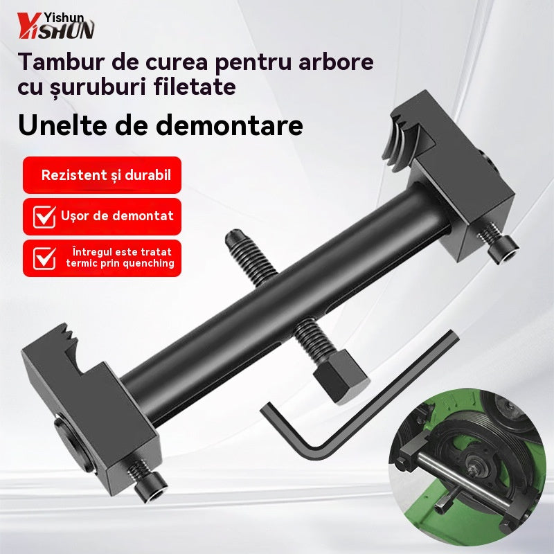 🚗🎁【Instrument de îndepărtare a filetului fuliei arborelui cotit】Instrument de îndepărtare a volantei motorului-4078987