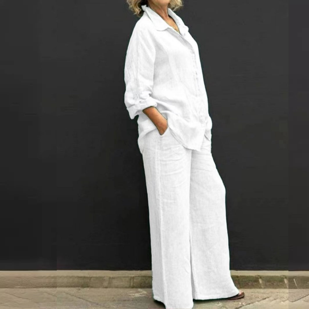 【S-5XL】Plus Size Νέο σετ γυναικείων πουκαμίσου 2026: Casual Urban Independent Women's Wear
