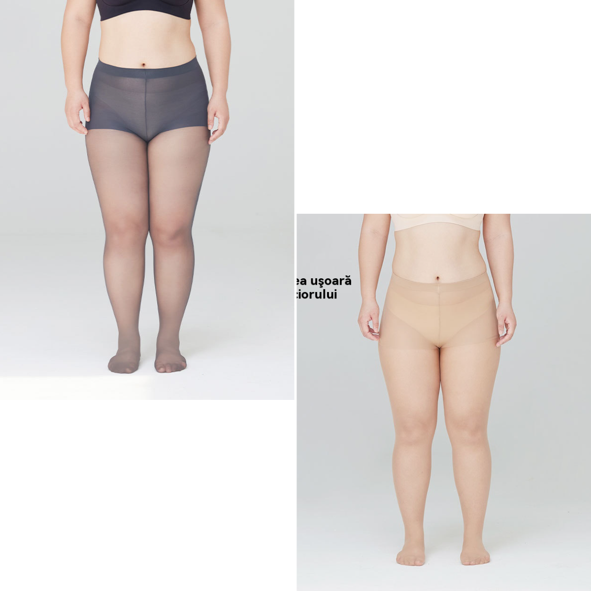 【40-150 kg】Ciorapi mari de vară pentru femei, cu elasticitate ridicată, fără cădere a picioarelor, mătase gri care înfrumusețează pielea-3942024