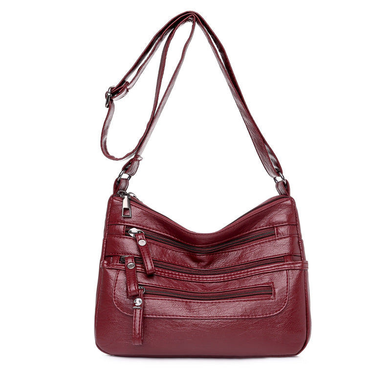 2025 Nova velika zmogljivost enojne ramenske torbe za ženske