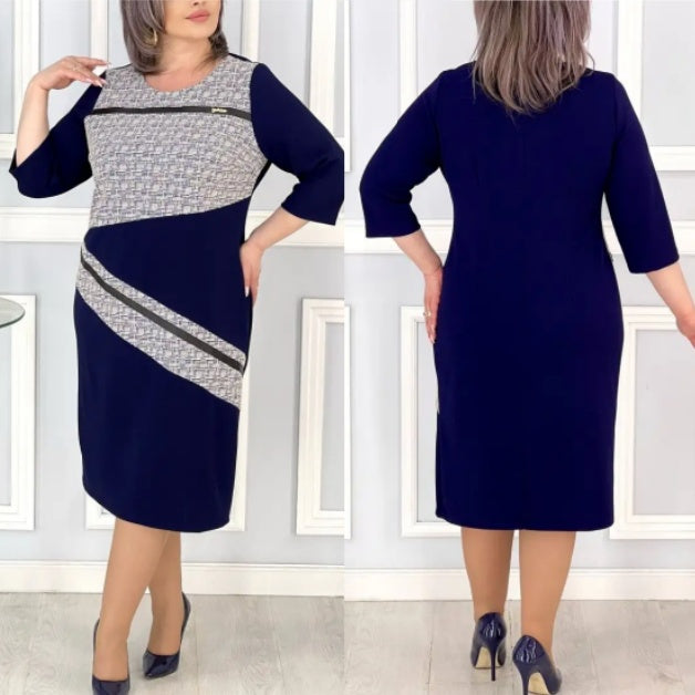 💖💖【S-5XL】]Noua rochie eleganta de inalta calitate pentru toamna si iarna-3855146