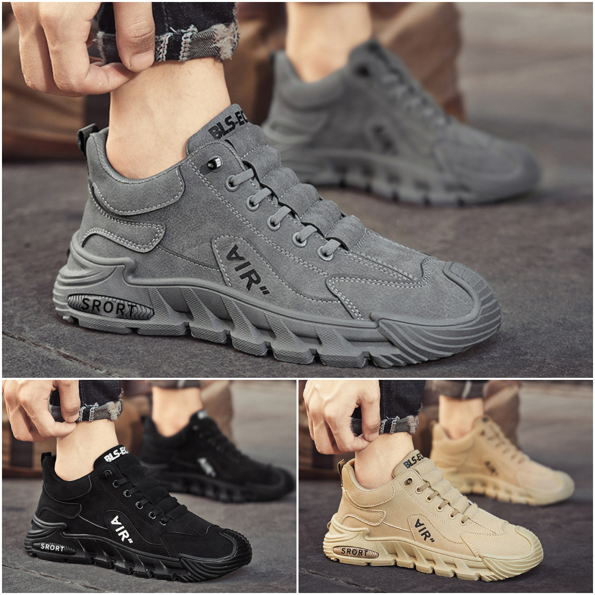 🔥✨【Ultima zi, reducere de 50%】🥾【39-44】Pantofi de bărbați de stil nou casual respirabili și confortabili, țesătură impermeabilă-4039449