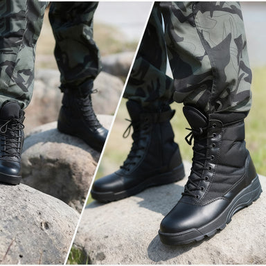 👍💥【39-45】Wysokiej jakości taktyczne buty trekkingowe na jesień i zimę dla mężczyzn i kobiet: wodoodporne i odporne na zużycie-4133313