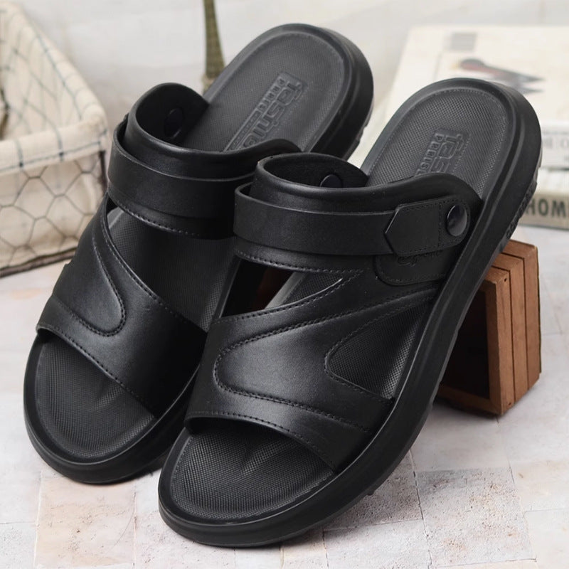 【Cumpără 1 primești 1 gratis】 Sandale casual din piele pentru bărbați-4019151