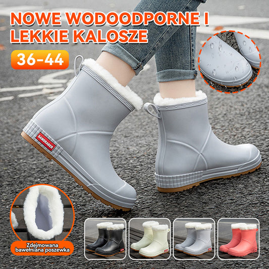 ♥️♥️【Nowy produkt】Ciepłe, wodoodporne, bawełniane buty outdoorowe i śniegowce wyściełane polarem-4185689