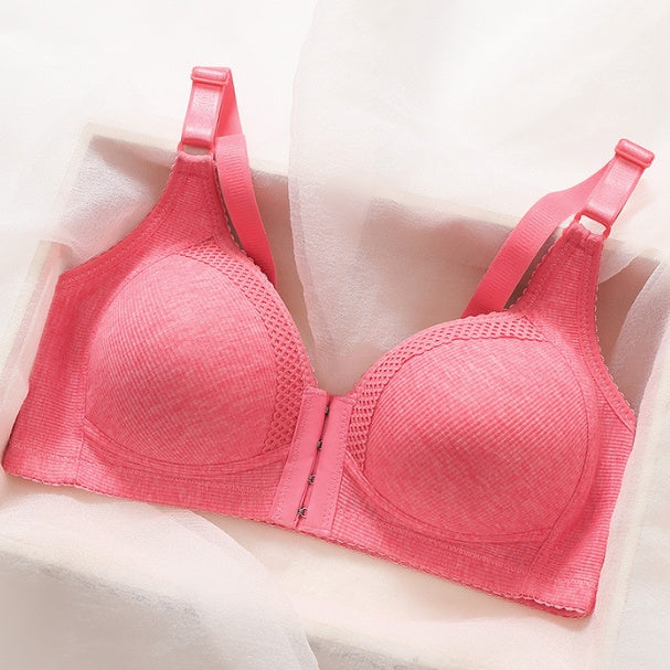 💥【3 komada】Visokokvalitetni push-up grudnjak bez šavova, moderan i seksi, sprečava opuštanje-4211351