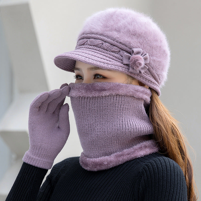 💥 50% OFF-【Czapki+Szalik+Rękawiczki】 Stylowa czapka pluszowa na jesień i zimę