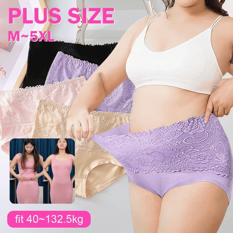 🔥🌸🌸【6 bucăți/12 bucăți】💥Ultima zi cu cele mai bune vânzări: 2025 Lenjerie de corp cu talie înaltă recent îmbunătățită, rezistentă la scurgeri-3916344