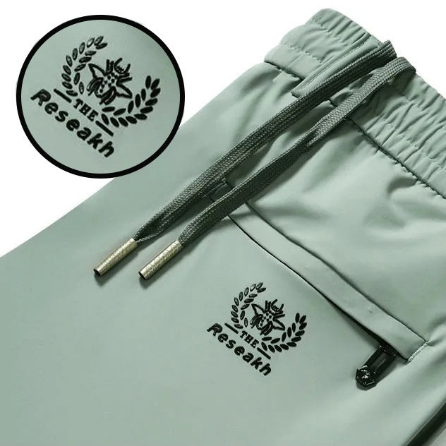 💥🔥🧊😍【M-5XL】Letní tenké kalhoty z ledového hedvábí pro volný čas pro muže