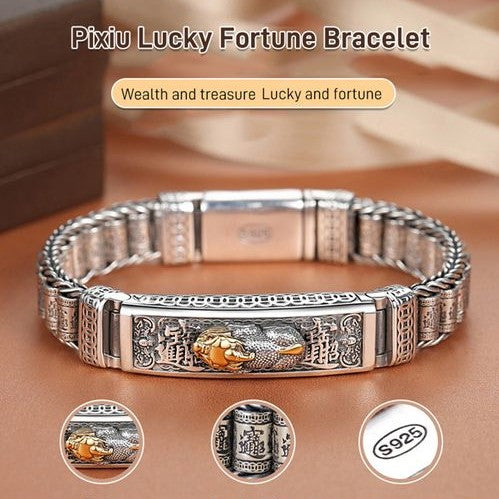 【Kup 1, 1 dostaniesz gratis Promocja】Stylowa srebrna bransoletka, nowy design-4163709