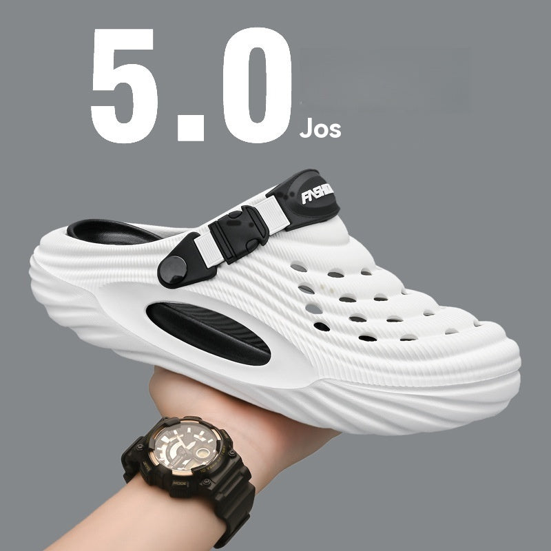 [Cumpără 1 Primești 1 Gratuit]🔥【36-45】Pantofi de plajă antiderapanți cu vârf dublu de vară-4011597