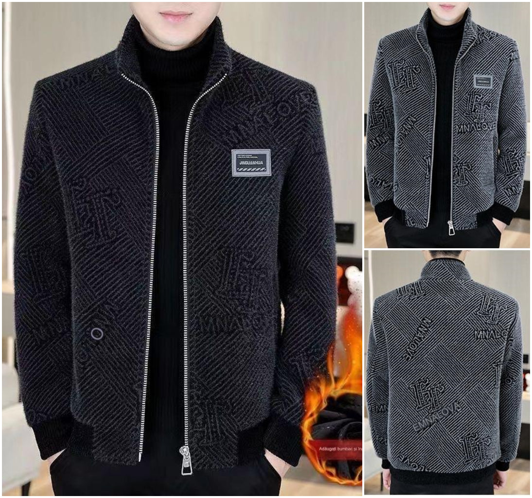 Explosive high end bărbați căptușit cald sacou