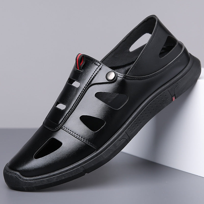 Letnie, modne, oddychające, casualowe buty męskie na miękkiej podeszwie