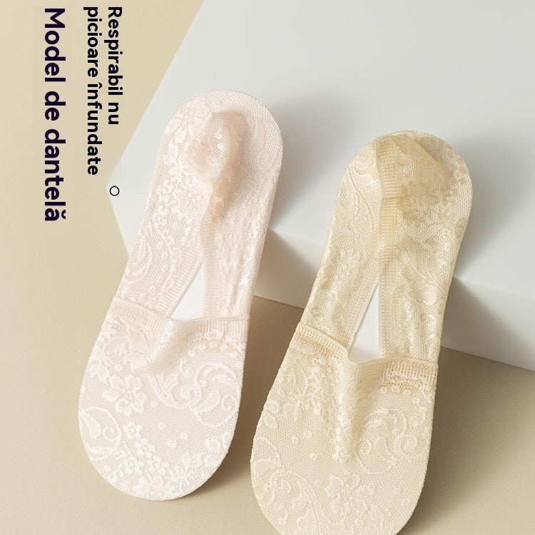 🔥【Cumpărați 10, primiți 10 gratuit】Șosete cu șiret pentru bărci fără a pierde călcâiul-4008683