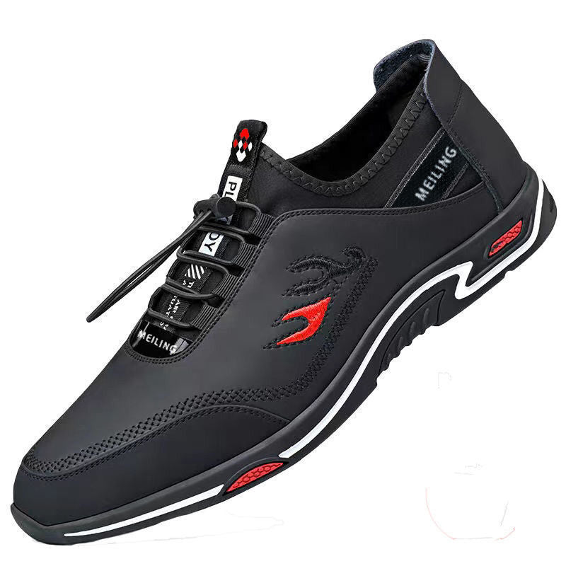 ✨👞 Férfi üzleti cipők légáteresztő bőrből ✅ szagtalanító ✅ puha bőr talp ✅ modern és sokoldalú