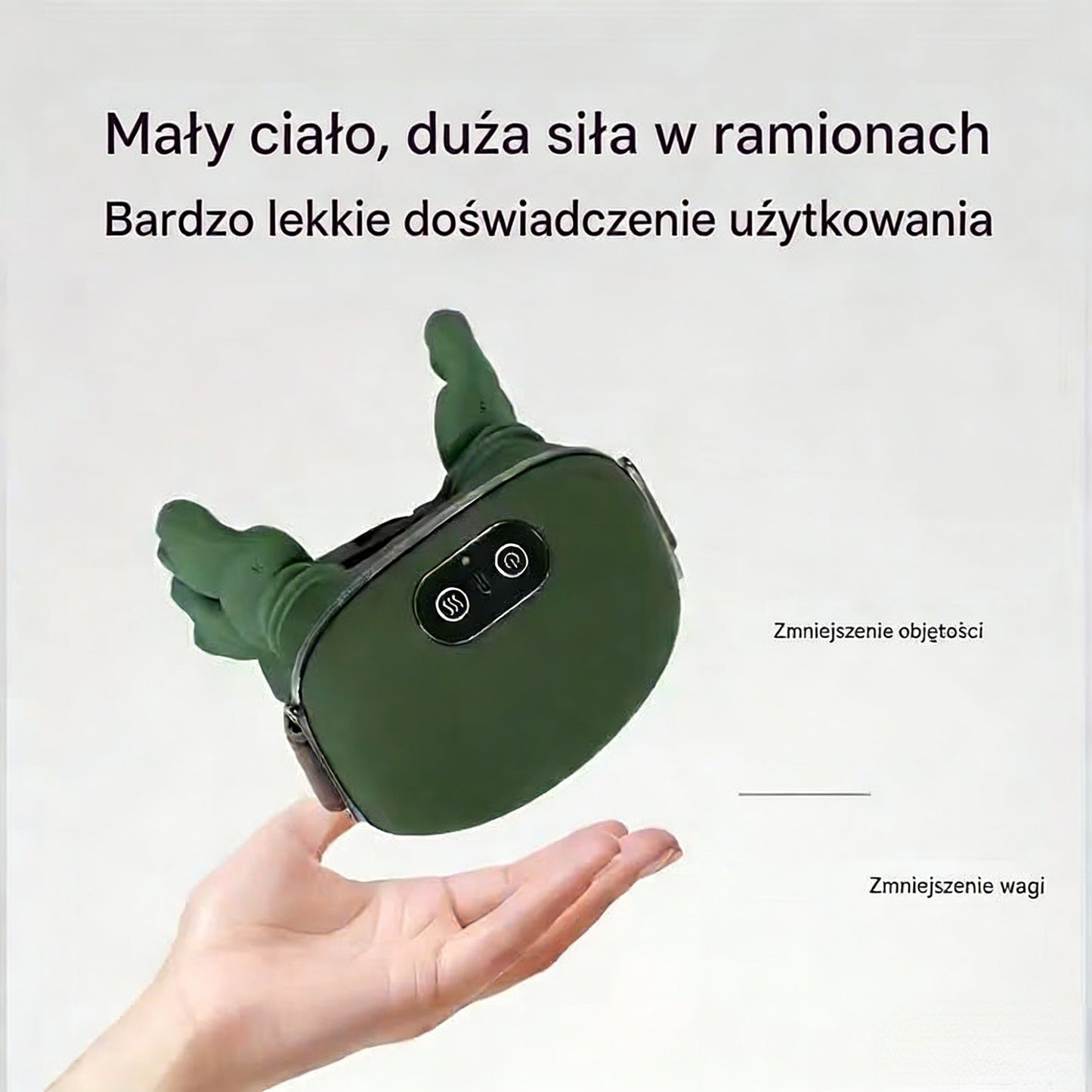 💆‍♀️Nowa wersja przenośnego masażera szyi i ramion z akumulatorem i dużą pojemnością.-4230022