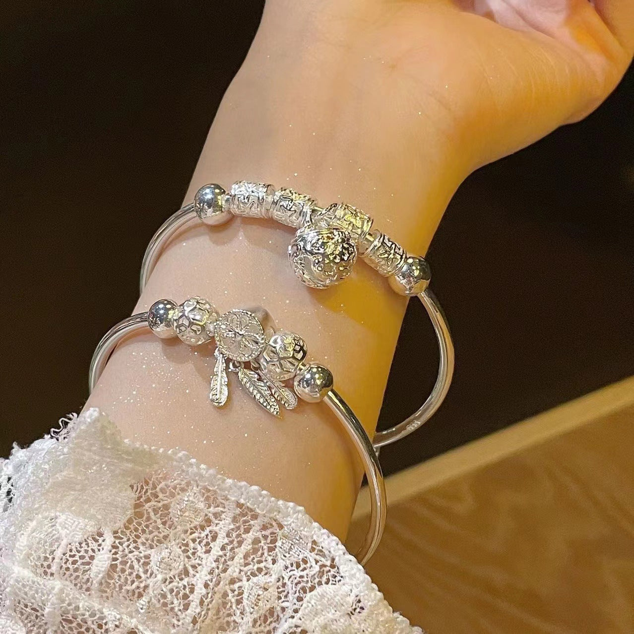 【30%OFF】✨【Cumpărați 1 obțineți 1 gratuit】Brățară reglabilă din argint 925-4025691