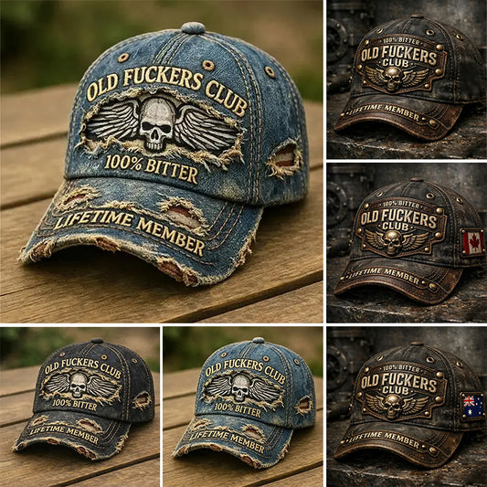 ❤️50% popust🧢Klub starejših fantov – retro baseball kapa-4259885