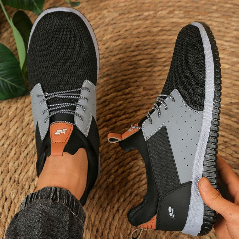 Nowe męskie letnie tenisówki z cienkiej siateczki, buty sportowe, modne buty męskie, oddychające buty codzienne męskie