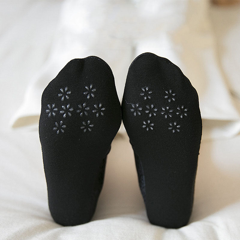 🔥【Cumpărați 10, primiți 10 gratuit】Șosete cu șiret pentru bărci fără a pierde călcâiul-4008683