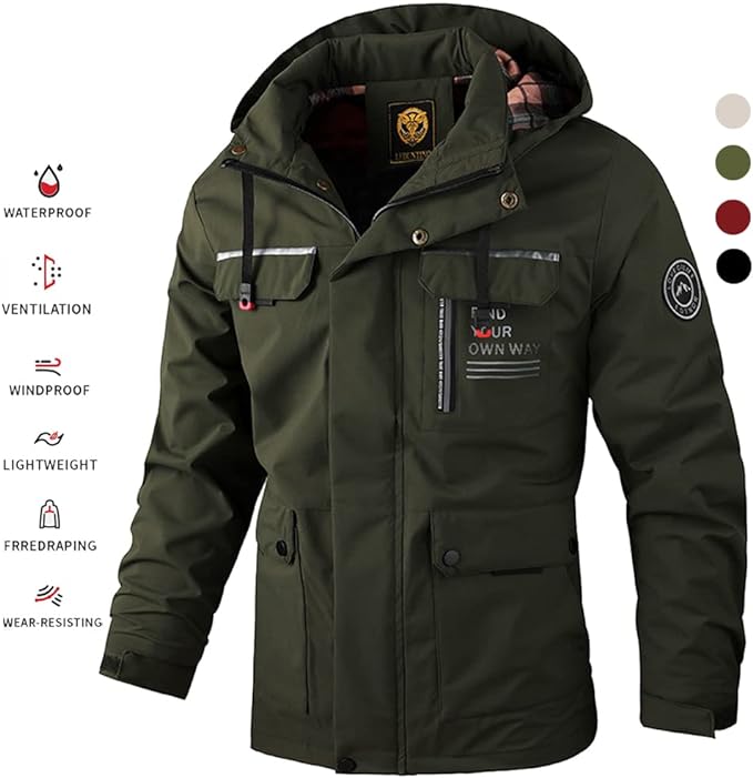 🔥🔥【Oferta de temporada -50%】Nueva chaqueta cálida de hombre para otoño e invierno