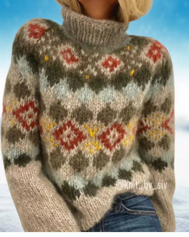 ⏳Vremenski ograničen popust 50%⏰Ženska rolka s printom-4185624