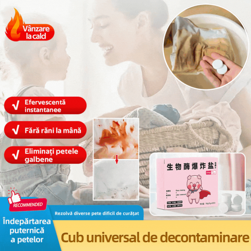 🎁【Cumpărați 3 cutii primiți 3 cutii gratuite】Cub universal de decontaminare-4010841