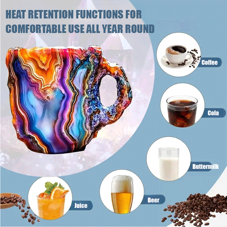 🥰[sănătate + aproape de natură] ceașcă de cafea cristal mineral-3876492