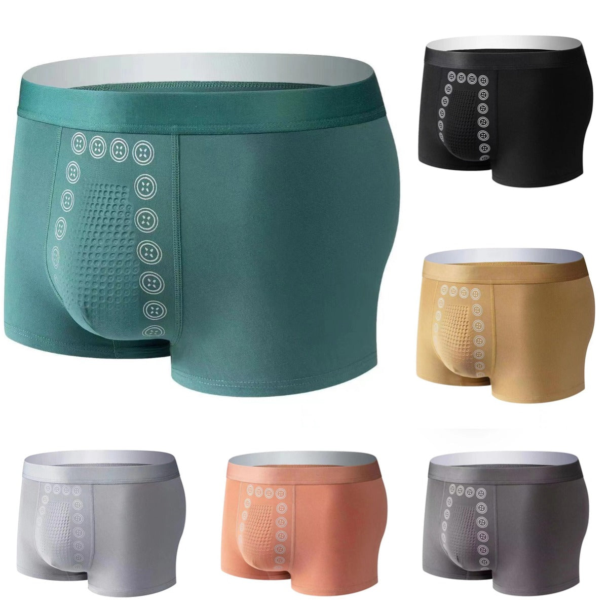 【🔥6bucăți】【🔥Cumpărați 2 seturi pentru o reducere mai bună】2025 noi boxer pentru bărbați cu ioni negativi, confortabili, respirabili-4025682