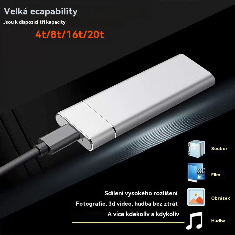Poslední den, sleva 50 %【20T】🔥Nový přenosný vysokorychlostní a velkokapacitní mobilní pevný disk-4144947