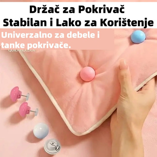 ✨ 【40kom】Držač za Pokrivač - Stabilan i Lako za Korištenje! 📍Univerzalno za debele i tanke pokrivače.-4199755