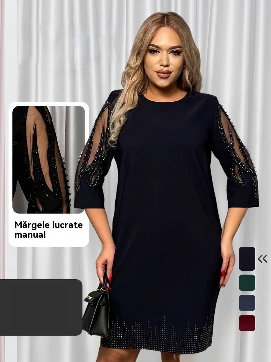【S-5XL】Rochie nouă la modă și elegantă-4005232