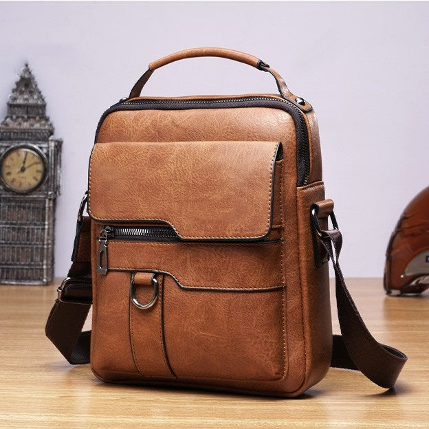 👜【Gorąca oferta specjalna】💥 🔥Nowa męska torba na ramię Oxford ze skóry 2026