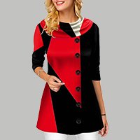 【S-5XL】Crăciun, calduroasă, din bumbac, cu mânecă lungă, confortabilă, casual, imprimată