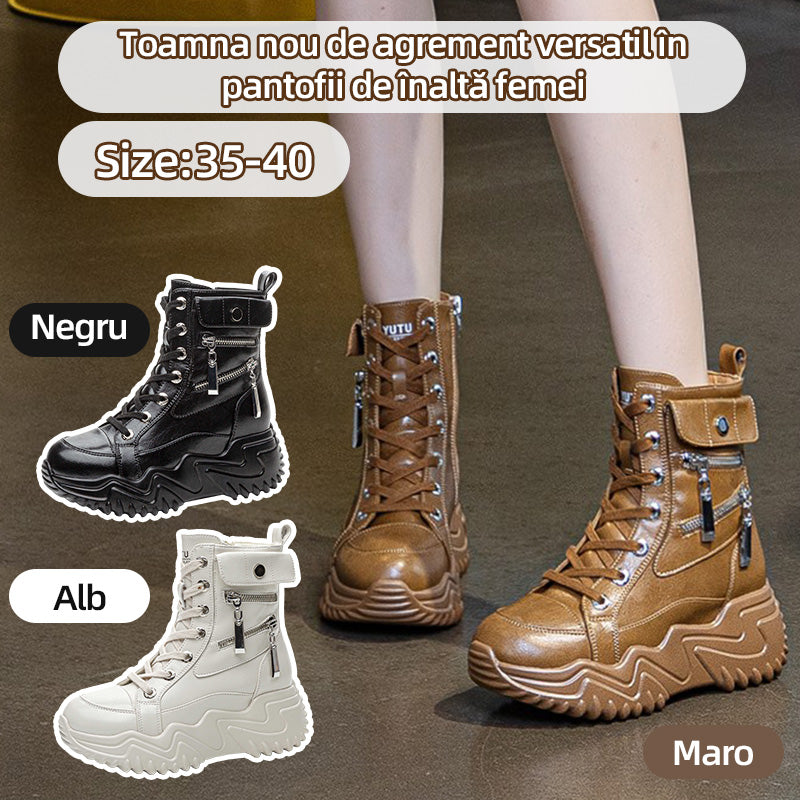 【35-40】Cizme calde din lână, cu tăietură înaltă, cu talpă groasă-3837644