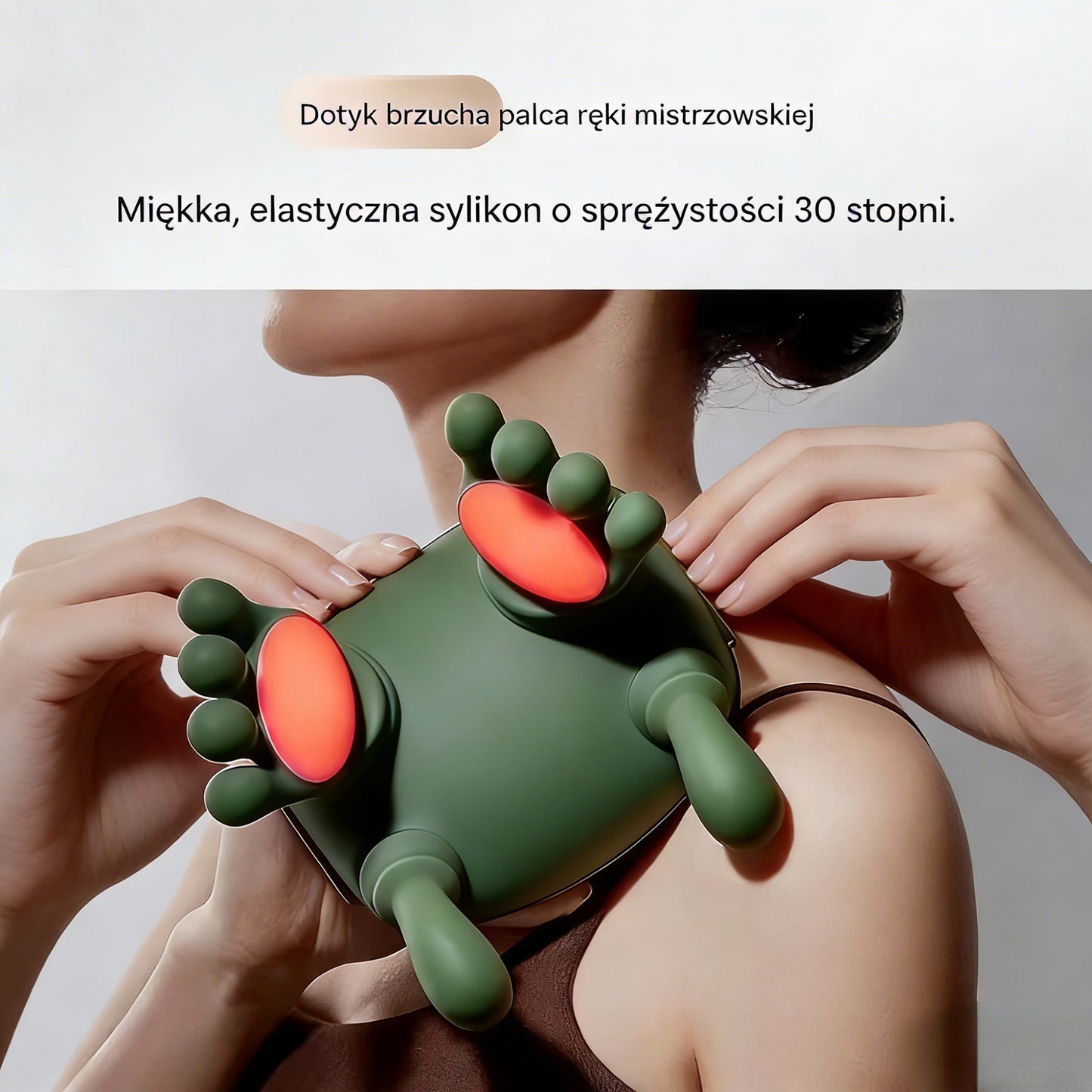 💆‍♀️Nowa wersja przenośnego masażera szyi i ramion z akumulatorem i dużą pojemnością.-4230022