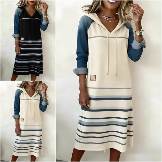 🔥【Vruća prodaja】【Veličine - 3XL】Nova traper majica s kapuljačom u boji iz 2025.