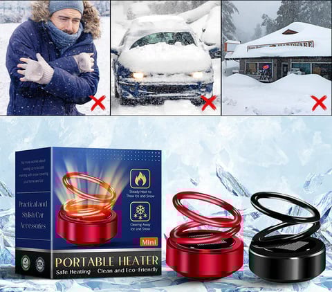 🚗🔥⛄【Esențiale de iarnă】 Încălzitor Molecular Cinetic Portabil