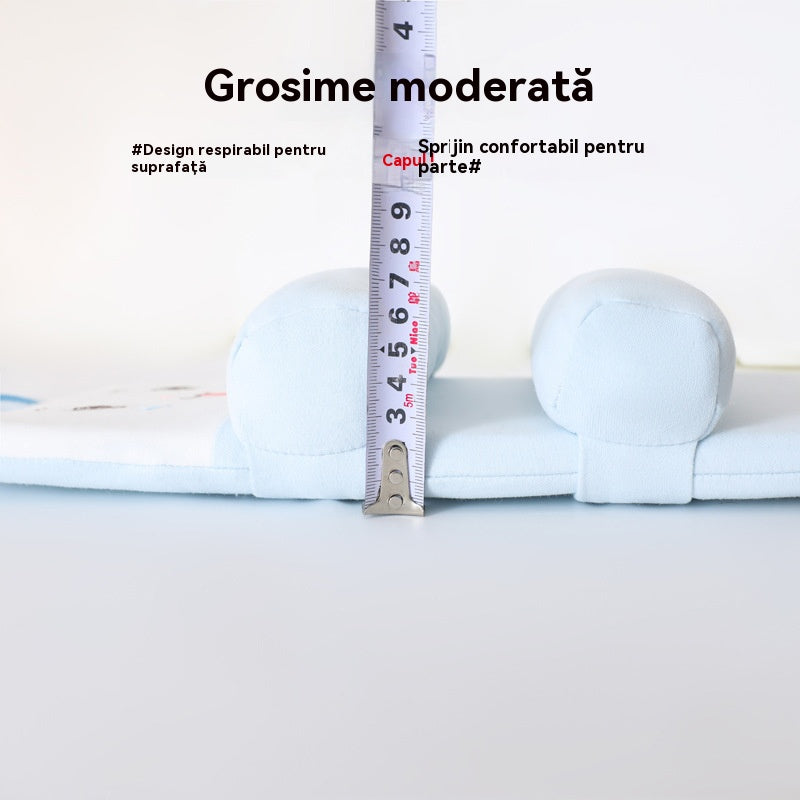 【Vârsta recomandată: 0-1 an】Pernă anti-înclinare pentru capul bebelușului-4032578