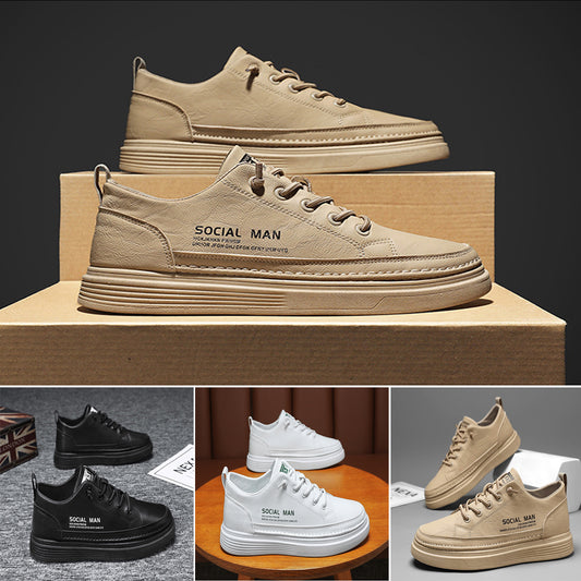 🔥 Promocja 50% taniej【Rozmiary 39-44】Nowe buty codzienne z miękkiej skóry bydlęcej dla mężczyzn na sezon 2026 jesień-zima-4239022