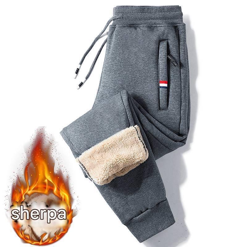 👖50%OFF👖Pantaloni de iarnă pentru bărbați, de catifea, îngroșați, lejer, calduri