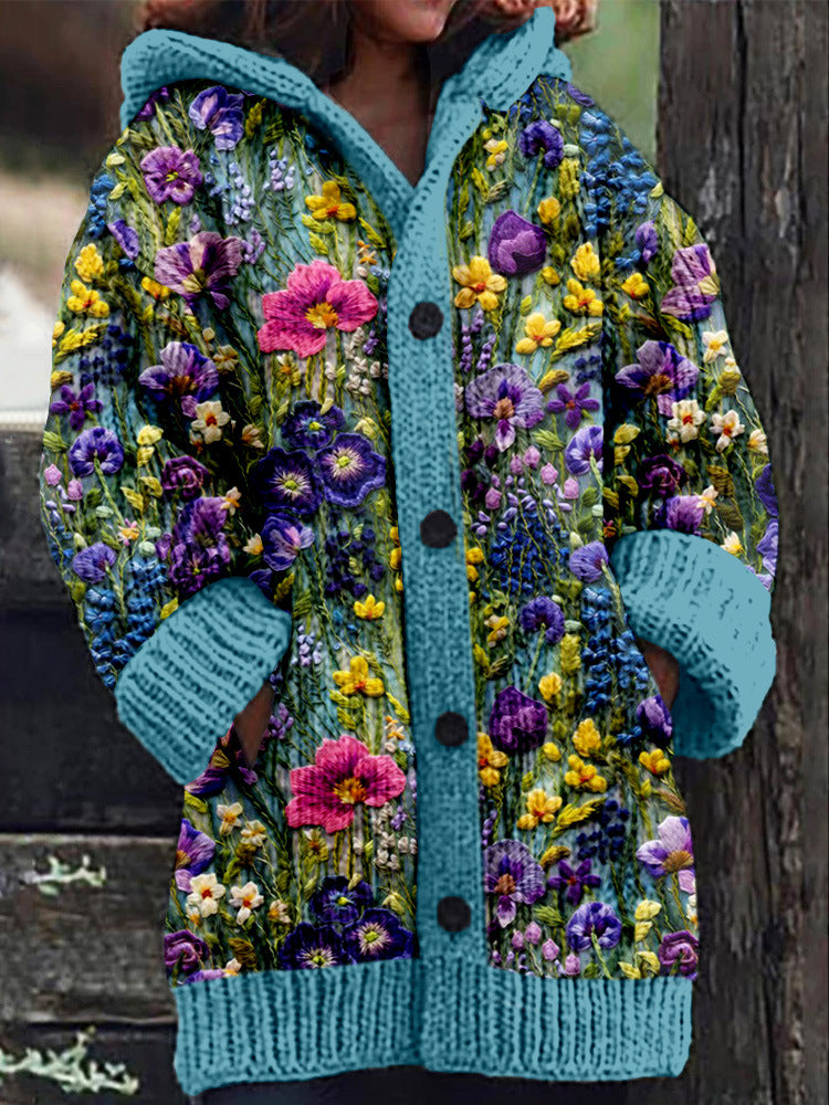 🏆【Kiváló minőségű pulóver】【S-6XL】🥰Új kényelmes retro kardigán pulóver